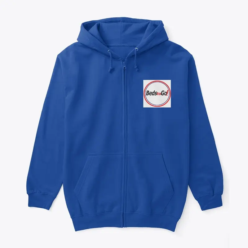 BedstoGo! Circle Zip-Up Hoodie